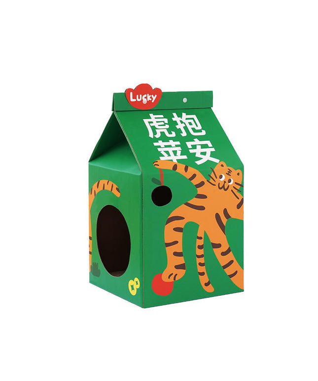 ZeZe Animal Milk Box House Tiger