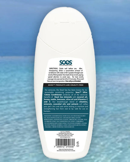 SOOS Natural Dead Sea Ultra Crème Pet Conditioner