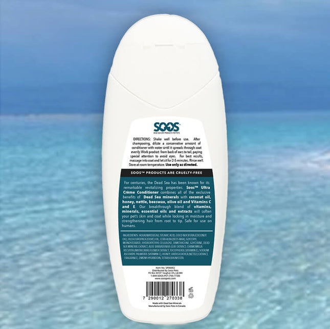 SOOS Natural Dead Sea Ultra Crème Pet Conditioner