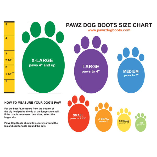 Protex PawZ Rubber Dog Boots