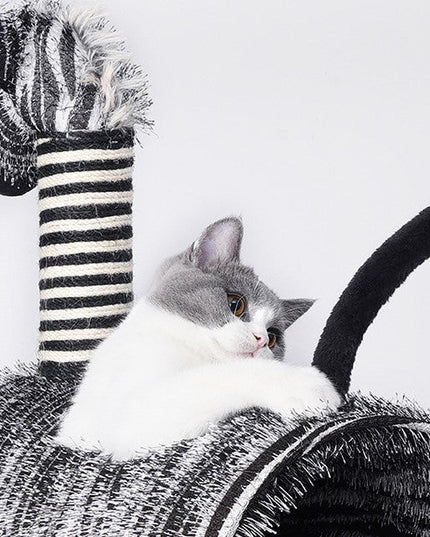 ZeZe Jungle Zebra Cat Tree
