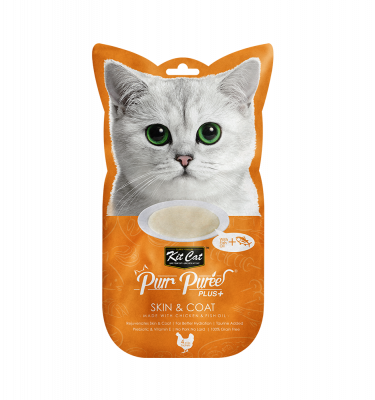 KitCat Purr Puree Plus Liquid Cat Treat Furever Pets Salon and Boutique