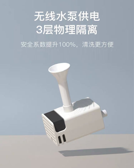 Homerun 3rd Generation Pet Water Fountain with Wireless Pump