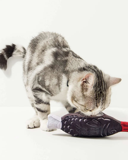 Kashima Soy Sauce Fish Shaped Cat Toy