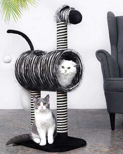 ZeZe Jungle Zebra Cat Tree
