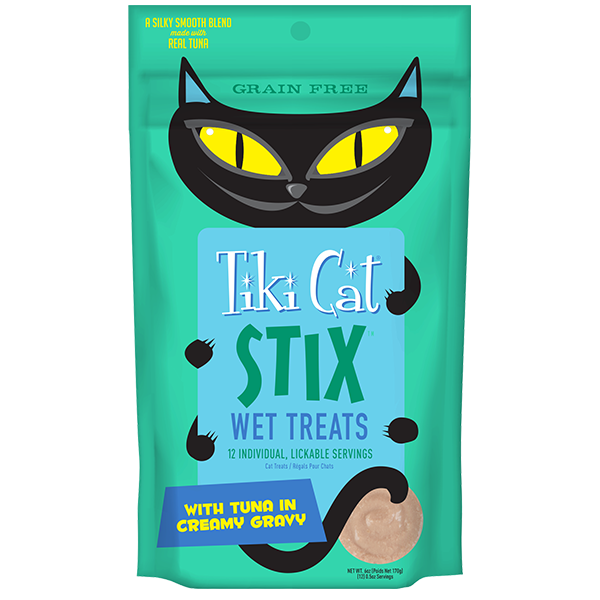 Tiki Cat Stix® 软糖金枪鱼（每袋 6 颗）