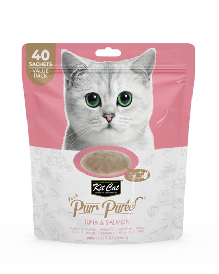 KitCat Purr Puree Value Pack - 40*15g (4 Flavours)