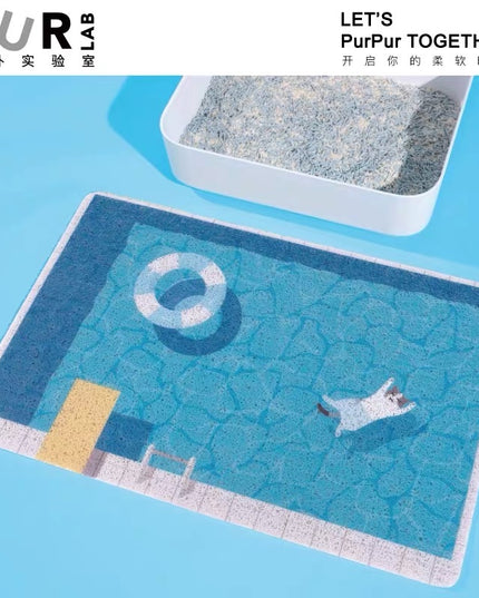 PurLab Swimming Pool Cat Litter Mat
