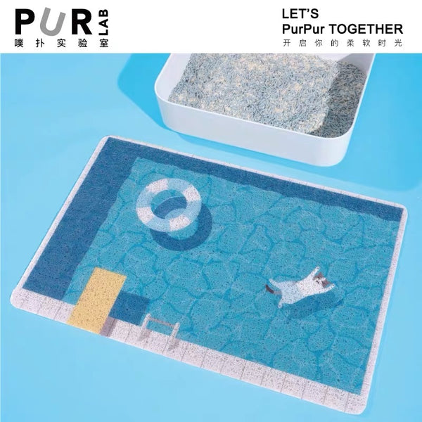 Purlab Swimming Pool Cat Litter Mat