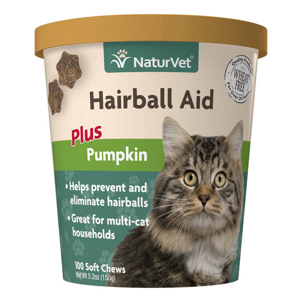 NaturVet Hairball Aid with Pumpkin