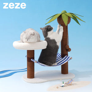 Zeze Palm Tree Island｜Cat Scratcher