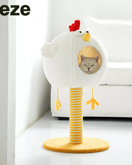 ZeZe Cute Chicken Cat Lounge