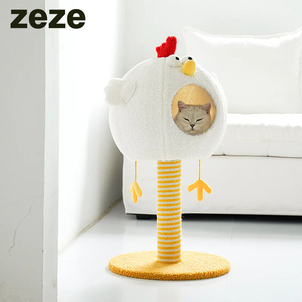 Zeze Cute Chicken Cat Lounge