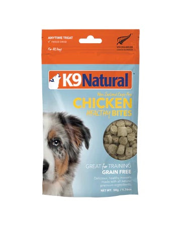 K9 天然鸡肉健康咬狗零食（50 克）