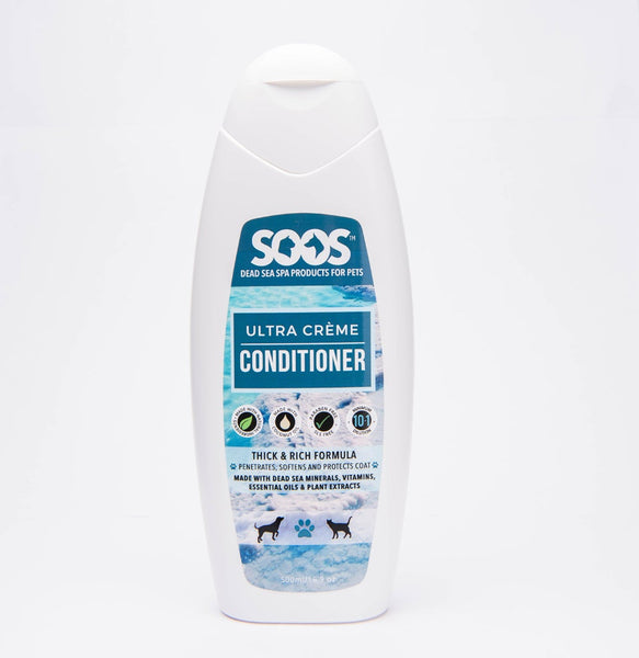 SOOS Natural Dead Sea Ultra Crème Pet Conditioner For Dogs & Cats