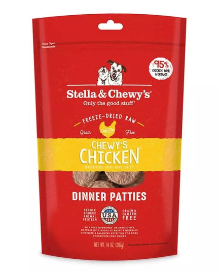 Stella and Chewy’s Chicken Freeze-Dried Raw Dinner Patties