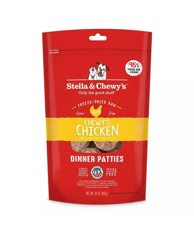 Stella and Chewy’s Chicken Freeze-Dried Raw Dinner Patties