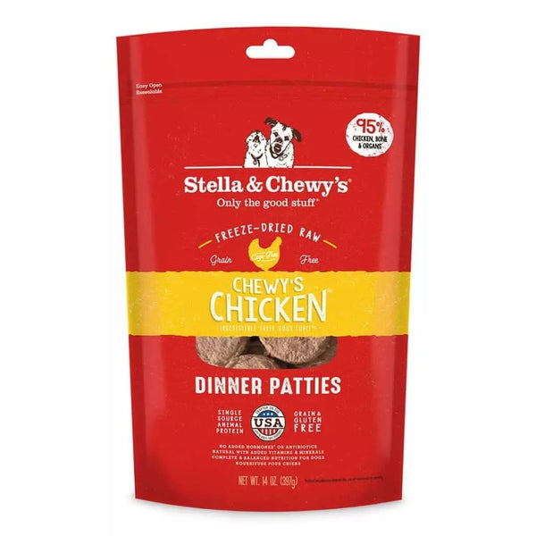 Stella and Chewy’s Chicken Freeze-Dried Raw Dinner Patties