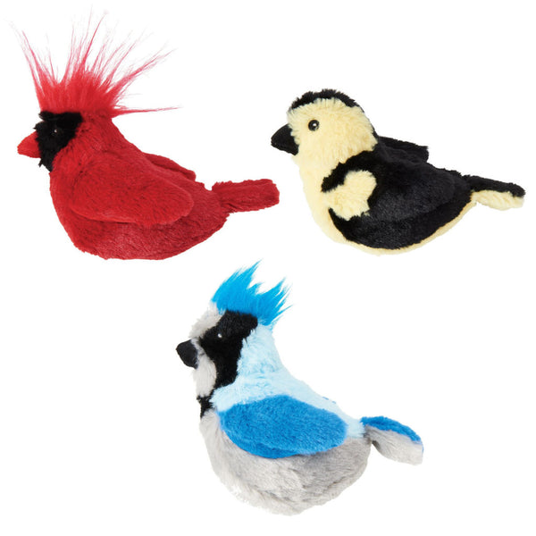 Spot Song Birds Cat Toy with Catnip