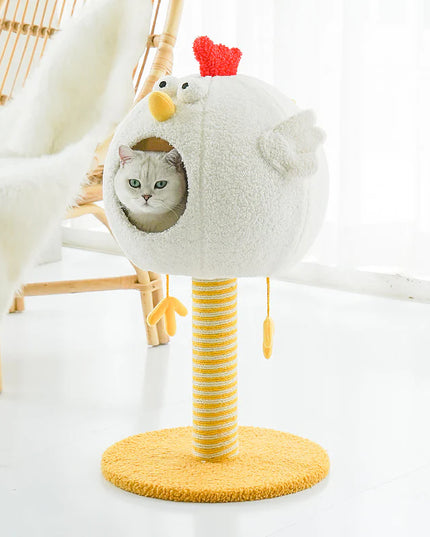 ZeZe Cute Chicken Cat Lounge