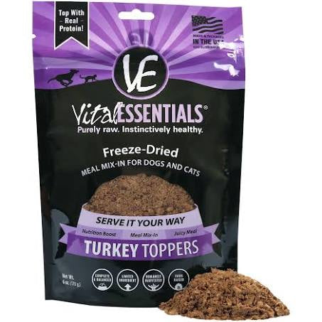 VE Dog/Cat Turkey Freeze-Dried Toppers