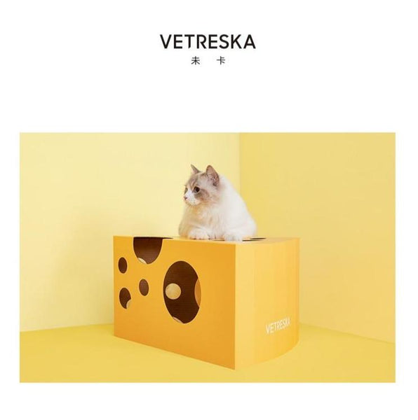 Vetreska芝士/西瓜猫抓盒