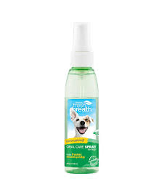 TropiClean Fresh Breath Oral Care Spray for Dogs