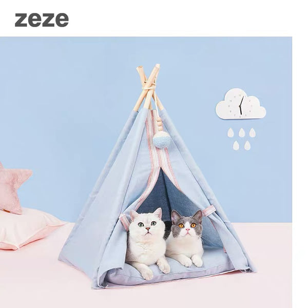 Zeze Pet Tent with Soft Cushion