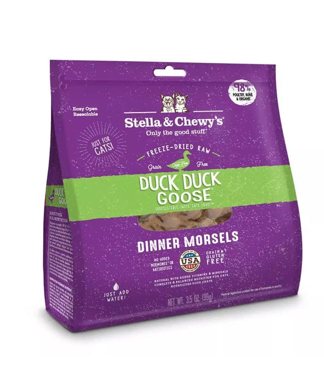 Stella & Chewy's Duck Duck Goose Freeze-Dried Raw Dinner Morsels