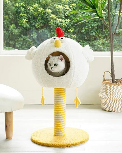 ZeZe Cute Chicken Cat Lounge