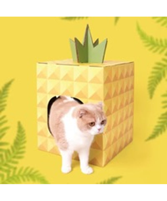 PurLab Pineapple House Scratcher