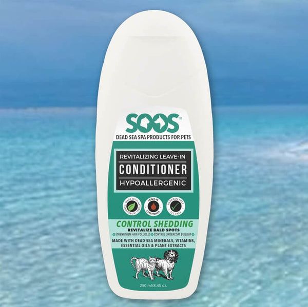 SOOS Natural Dead Sea 低过敏性活肤免洗宠物护发素 250ml