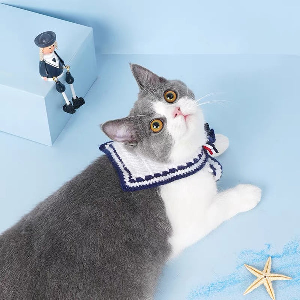 Zeze Navy Pet Collar