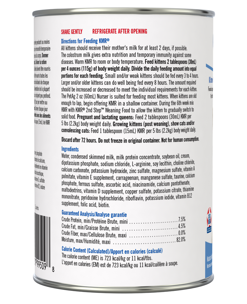Petag kmr kitten sales milk replacer liquid