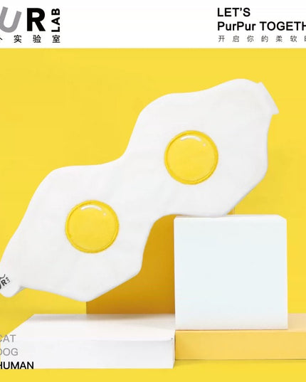 PurLab Egg Shaped Pet Bed & Mask