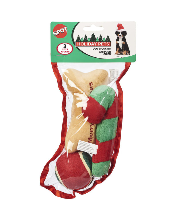 现货假日狗狗玩具丝袜3PC（小）