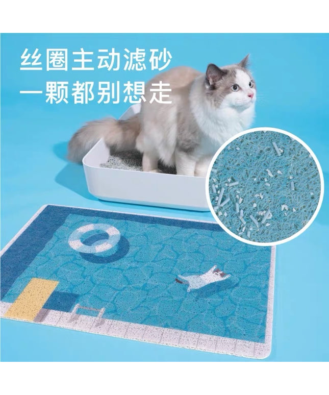 PurLab Swimming Pool Cat Litter Mat