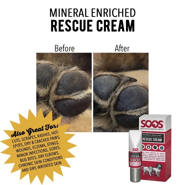 SOOS Natural Rescue Cream for Dogs & Cats
