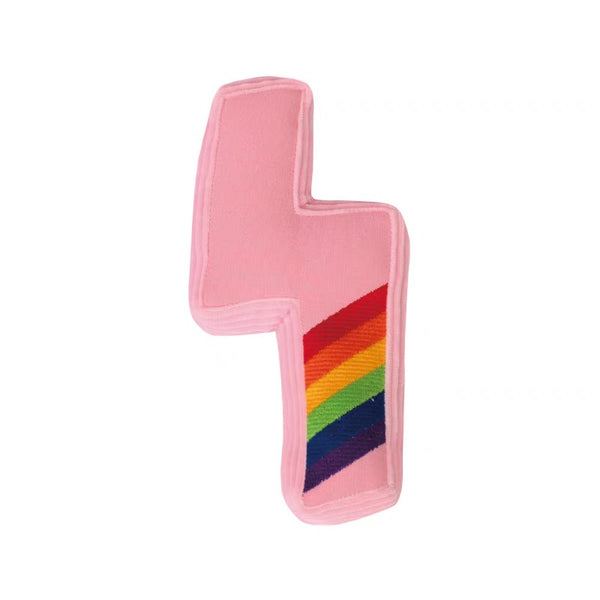 Purlab Rainbow Lightning Dog Toy