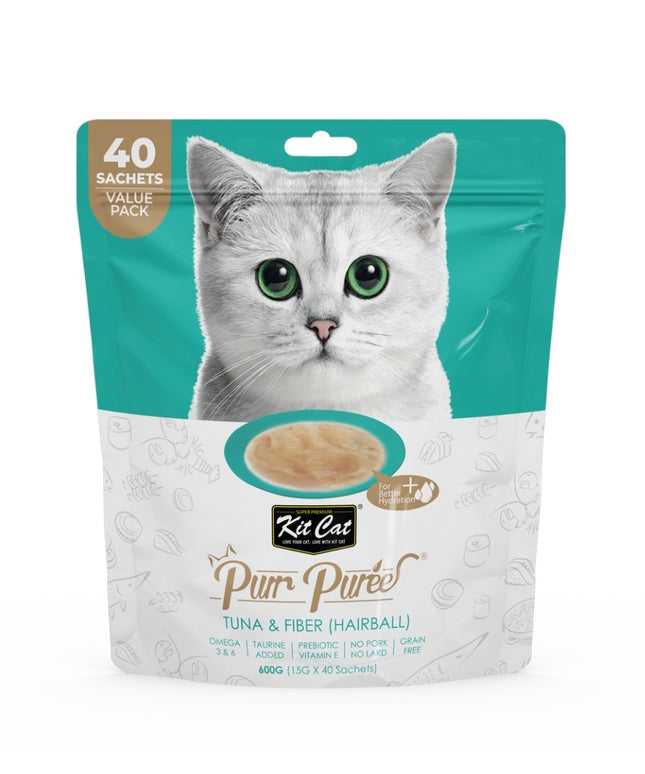 KitCat Purr Puree Value Pack - 40*15g (4 Flavours)