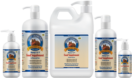 Grizzly Pet Products Omega Salmon Plus™ Supplement for Pets - 3 Size