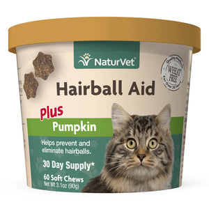 NaturVet Hairball Aid with Pumpkin