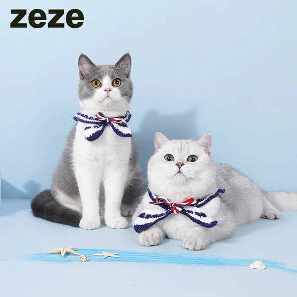 Zeze 海军蓝宠物项圈