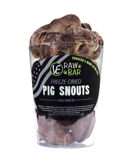 VE Raw Bar Pig Snout Freeze-Dried Snack