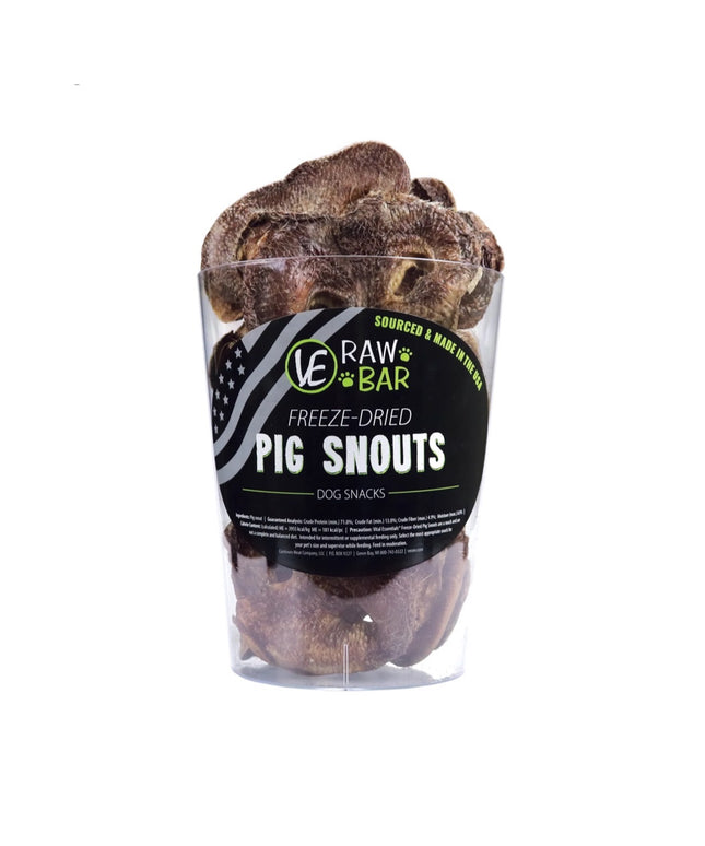 VE Raw Bar Pig Snout Freeze-Dried Snack