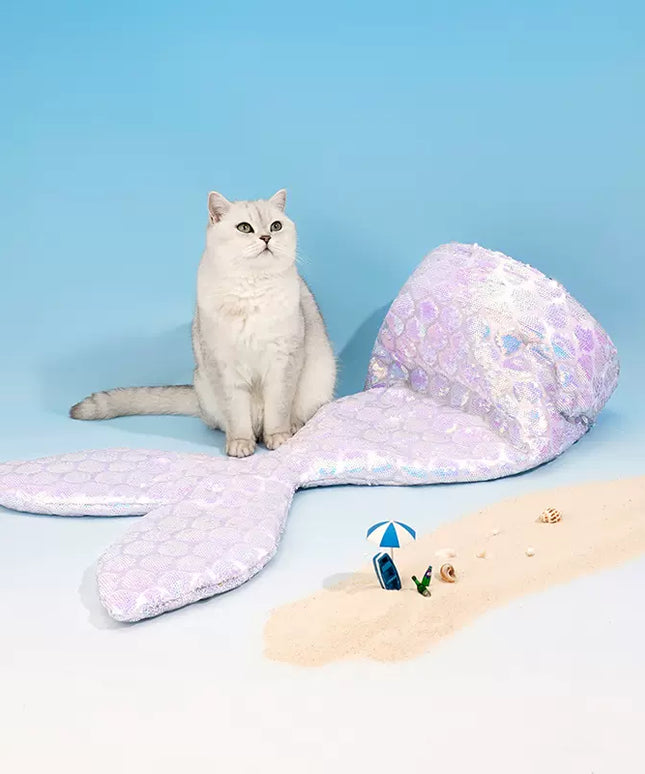 ZeZe Colorful Mermaid Tunnel Bed