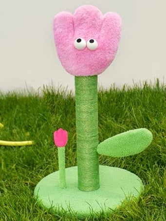 ZeZe Garden Tulip Scratch Post for Cats