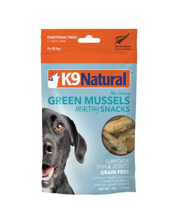 K9 Natural Green Mussels Healthy Snacks for Dogs - 50g