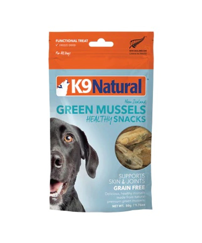 K9 Natural Green Mussels Healthy Snacks for Dogs - 50g