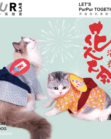 PurLab Cat Kimono